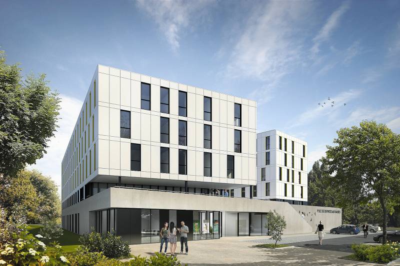 installation de mobilier dans les bureaux de l'Espace Aliénor dans le Grand Périgueux